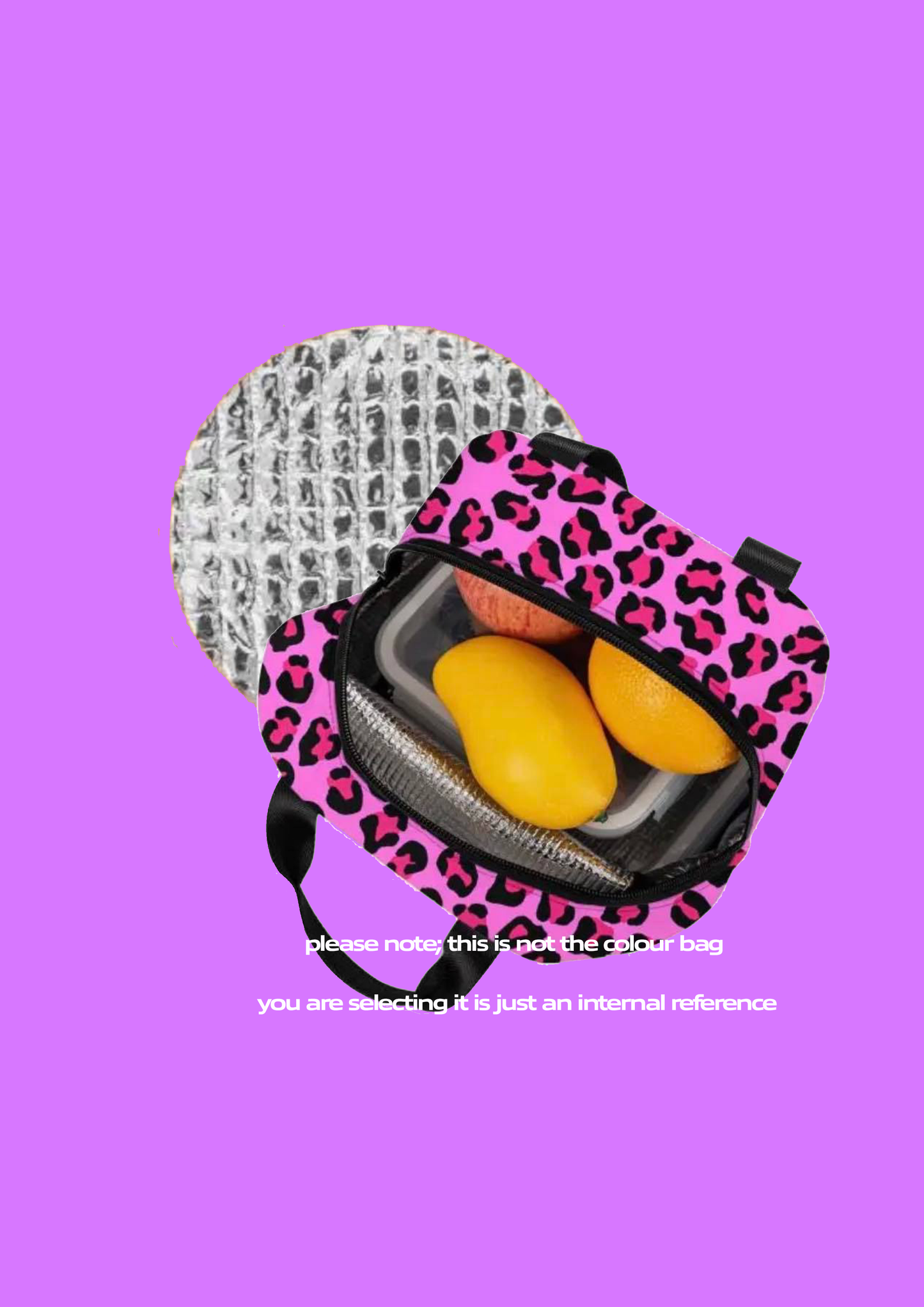 PURPLE LUNCHBAG